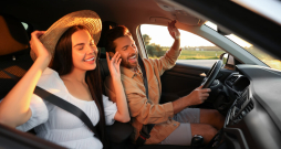 Ceļojums ar auto. Ceļojums ar auto.
