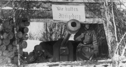 Vērmahta pozīcija Kēnigsbergas kaujas laikā. 1945. gada aprīlis. Vērmahta pozīcija Kēnigsbergas kaujas laikā. 1945. gada aprīlis.