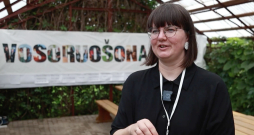 Kultūras projektu vadītāja Edeite Laime. Kultūras projektu vadītāja Edeite Laime.