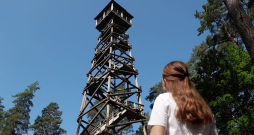 Krāslavas skatu tornis. Krāslavas skatu tornis.