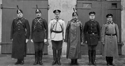 Krievijas impērijas pilsētu policisti 19. gs. beigās.