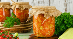 Kabaču salāti ziemai.