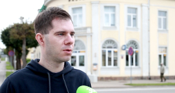 Madonas novadpētniecības un mākslas muzeja kultūrvēstures nodaļas vadītājs Reinis Auziņš.