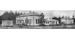 Zaķumuižas sūkņu stacijas komplekss 1935. gadā. Zaķumuižas sūkņu stacijas komplekss 1935. gadā.