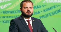 Partijas “Jaunā Vienotība” frakcijas vadītājs Saeimā Edmunds Jurēvics. 
