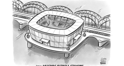 Zīmē Gatis Šļūka. Īstais Daugavas futbola stadions Zīmē Gatis Šļūka. Īstais Daugavas futbola stadions