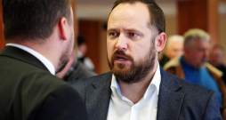 Biedrības "Zemnieku saeima" valdes loceklis Mārtiņš Trons.