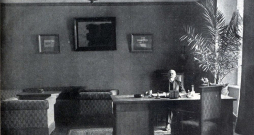 Valsts prezidents Jānis Čakste savā kabinetā 1925. gadā.