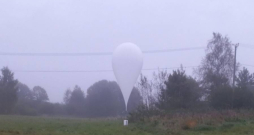 Kontrabandas balons. Ilustratīvs attēls. Kontrabandas balons. Ilustratīvs attēls.