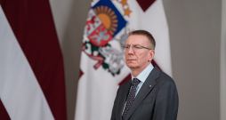 Valsts prezidents Edgars Rinkēvičs. Valsts prezidents Edgars Rinkēvičs.