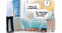Zīmē Gatis Šļūka. Atkal tā uguņošana... Zīmē Gatis Šļūka. Atkal tā uguņošana...