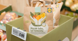"Lidl" augļu-dārzeņu izlases maisiņi.