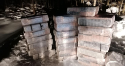 Likumsargi konstatē un izņem 110 000 cigarešu ar Baltkrievijas Republikas akcīzes markām.