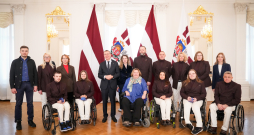 Latvijas Paralimpiskā komiteja. Latvijas Paralimpiskā komiteja.