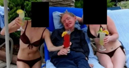 Stīvena Hokinga fotogrāfijas Epstīna failos.