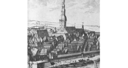 Sv. Pētera baznīca Rīgā 1720. gadā. Sv. Pētera baznīca Rīgā 1720. gadā.