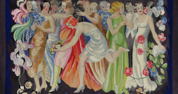 Leonetto Cappiello (1875–1942). "Pavasaris". Gobelēns. 1934. Vilna. "Mobilier national" kolekcija. Leonetto Cappiello (1875–1942). "Pavasaris". Gobelēns. 1934. Vilna. "Mobilier national" kolekcija.
