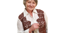 Tamborēta veste. Tamborēta veste.