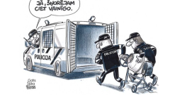 Zīmē Gatis Šļūka. Šņorējam ciet vainīgo! Zīmē Gatis Šļūka. Šņorējam ciet vainīgo!