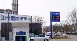 Degvielas uzpildes stacija "Virši" 2026. gada 24. martā.