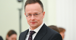 Ungārijas ārlietu ministrs Pēters Sījārto.