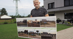 Staņislavs Gendelis, LU vadošais pētnieks pie savas savrupmājas, kura pērn ieguvusi pirmo vietu konkursa nominācijā "Energoefektīvākā savrupmāja Latvijā", ir gandarīts: "Projektēšanā ieguldītais darbs atmaksājas." Staņislavs Gendelis, LU vadošais pētnieks pie savas savrupmājas, kura pērn ieguvusi pirmo vietu konkursa nominācijā "Energoefektīvākā savrupmāja Latvijā", ir gandarīts: "Projektēšanā ieguldītais darbs atmaksājas."