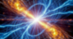 Visuma izplešanās kosmiskās enerģijas uzliesmojumā un zvaigžņu veidošanās.