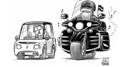 Zīmē Gatis Šļūka. Motobraucēji atklās sezonu! Zīmē Gatis Šļūka. Motobraucēji atklās sezonu!