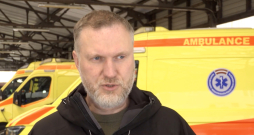 NMPD Transporta nodrošinājuma departamenta vadītājs Egils Lapiņš. NMPD Transporta nodrošinājuma departamenta vadītājs Egils Lapiņš.
