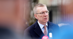Valsts prezidents Edgars Rinkēvičs.