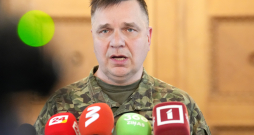 Krīzes vadības centra vadītājs, pulkvedis Arvis Zīle.