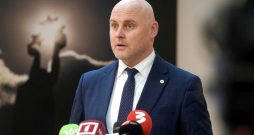 Ministru prezidenta amatam nominētais "Apvienotā saraksta" politiķis Andris Kulbergs.