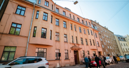 Piemiņas plāksnes Vilhelmam Purvītim atklāšana. Piemiņas plāksnes Vilhelmam Purvītim atklāšana.