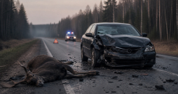 Sestdien rītausmā Krāslavas novadā automašīnas "VW Passat" sadursmē ar meža dzīvnieku gājis bojā transportlīdzekļa vadītājs. Sestdien rītausmā Krāslavas novadā automašīnas "VW Passat" sadursmē ar meža dzīvnieku gājis bojā transportlīdzekļa vadītājs.