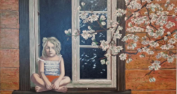 Liena Baklāne. "1. stāvs". I. , 2011. a., akrils, 90x120 cm.