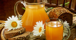 Aromātiskais rupjmaizes kvass.