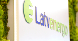 AS "Latvenergo" logo. AS "Latvenergo" logo.