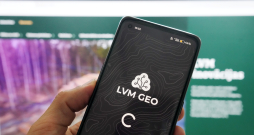 AS "Latvijas valsts meži" izstrādātā ģeotelpiskā lietotne "LVM GEO".