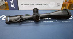 Tēmēklim Vector Optics Tauron 5–50x60 ED Competition ir viss, lai lodi precīzi raidītu arī ļoti tālā mērķī!