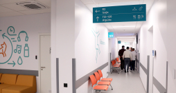 Bērnu Klīniskās universitātes slimnīcas Sporta medicīnas centra telpas.

