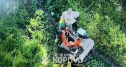 Glābšanas darbi ar Natrix dronu.