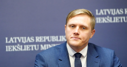Iekšlietu ministrs Jānis Dombrava. Iekšlietu ministrs Jānis Dombrava.