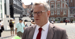 Rīgas domes priekšsēdētājs Viesturs Kleinbergs. Rīgas domes priekšsēdētājs Viesturs Kleinbergs.