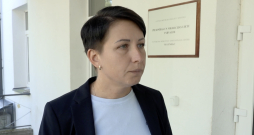 Patvēruma meklētāju izmitināšanas centra "Mucenieki" vadītāja Vita Kulbere. Patvēruma meklētāju izmitināšanas centra "Mucenieki" vadītāja Vita Kulbere.