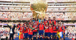 Spānijas futbola izlase nu ir divkārtēja pasaules un četrkārtēja Eiropas čempione.