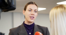 Pludmales volejboliste Tīna Graudiņa.