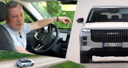 Edijs Pālens pie JAECOO 7 Super Hybrid stūres.