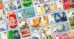 Jaunā dizaina eiro banknotes veidotas par divām tēmām – "Eiropas kultūra" un "Upes un putni".