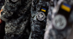 Ukrainas karavīri. Ukrainas karavīri.