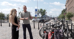 Veloentuziasts, organizācijas “Pilsēta cilvēkiem” valdes loceklis Kārlis Ķrēķis vērtē velosipēdu drošību.